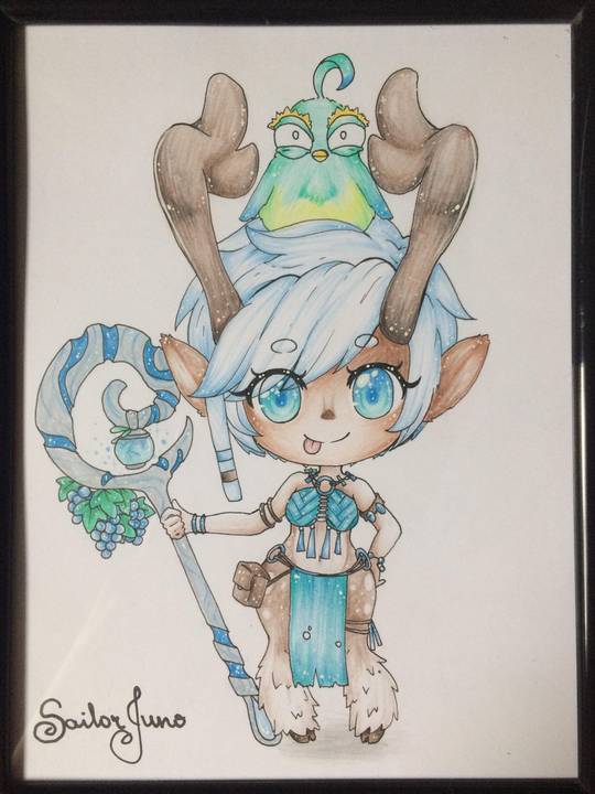 Fanart of blossom for my friend on her prom. do you think she will like it? :3