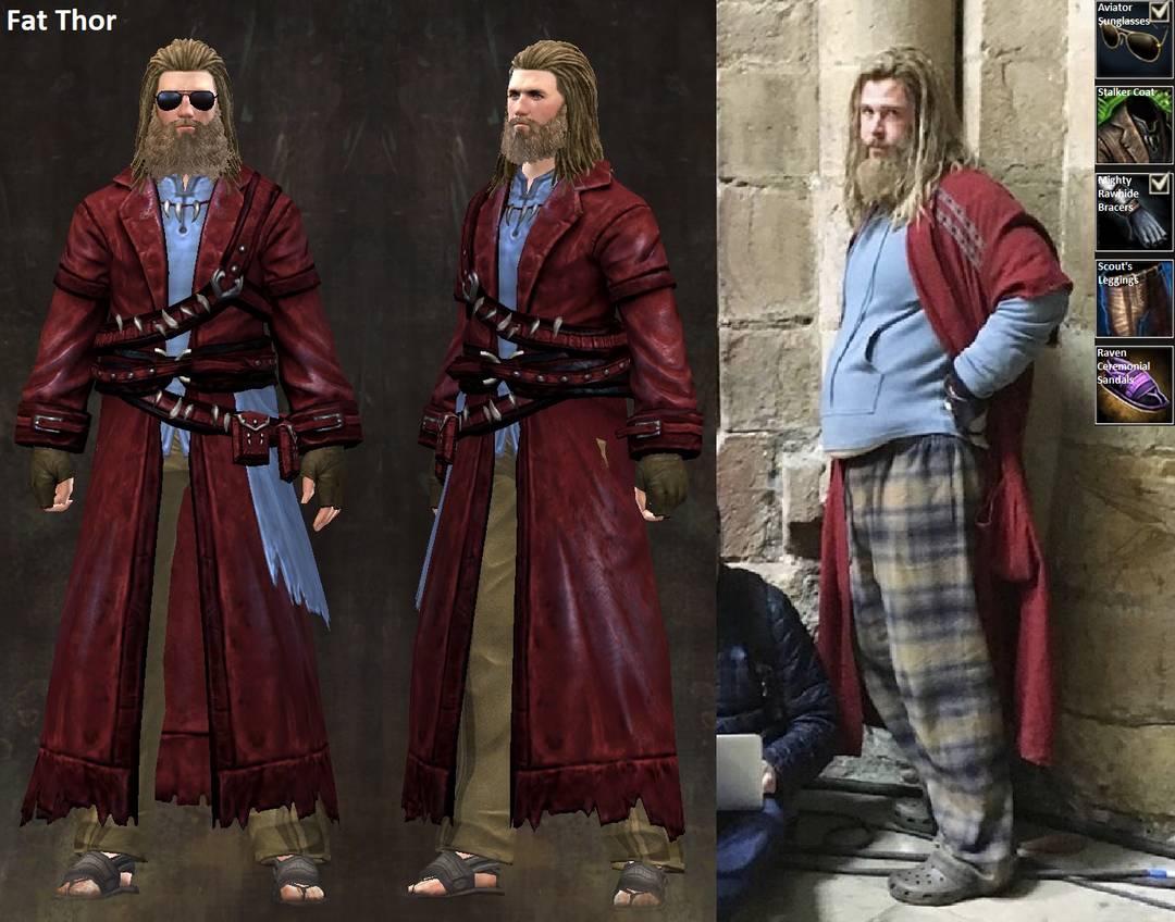 Fat Thor Cosplay