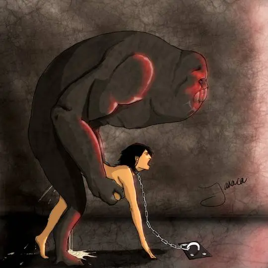 Femshep and Jack in bondage and futa scenes with interracial and monster girl pairings from Mass Effect