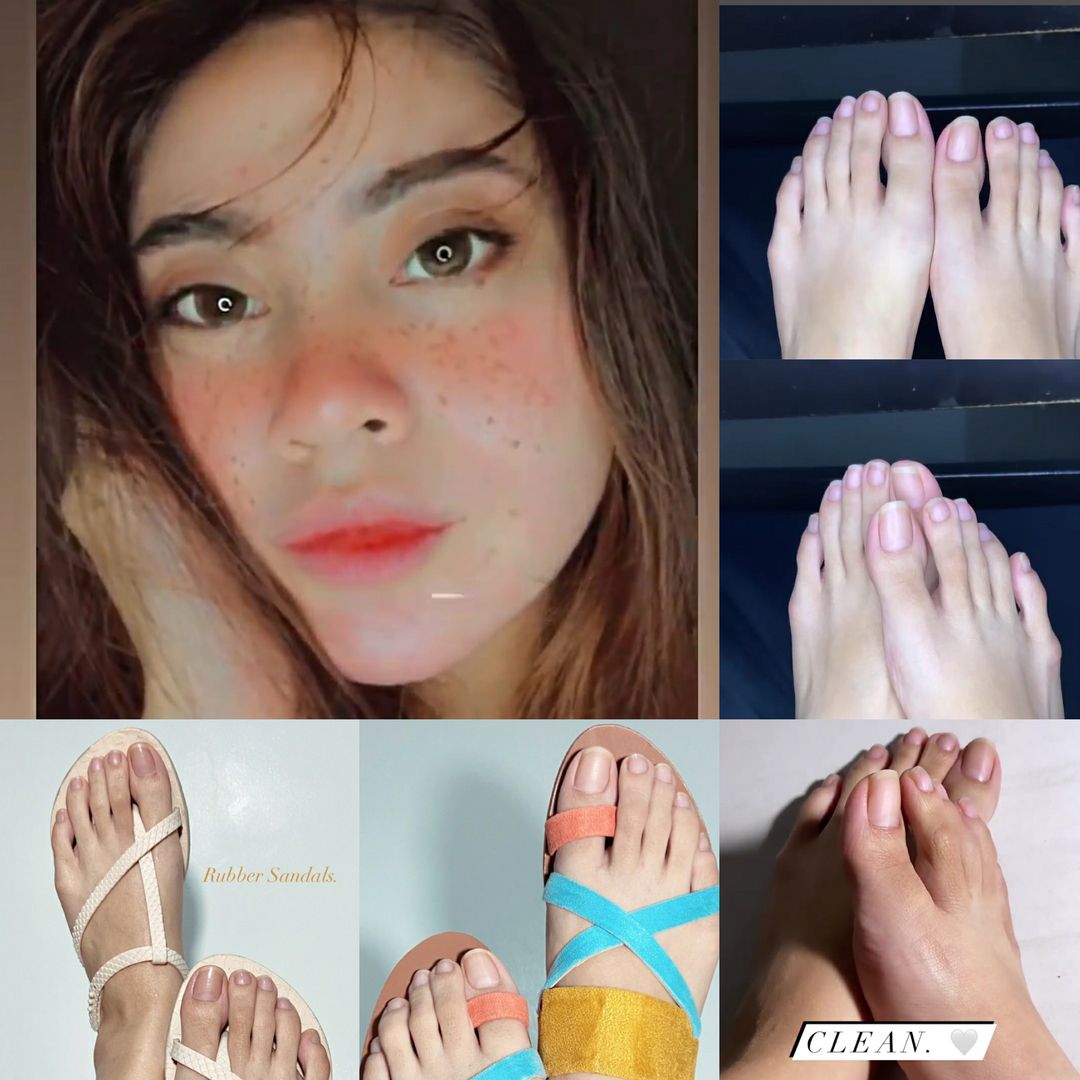 Filipina natural toes ❤️