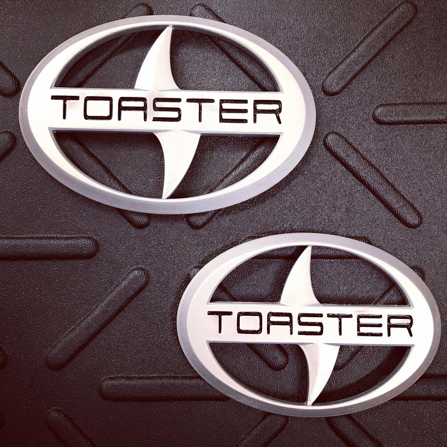 Toaster Emblem Final product of my first post: Front and back Scion Toaster emblems ...