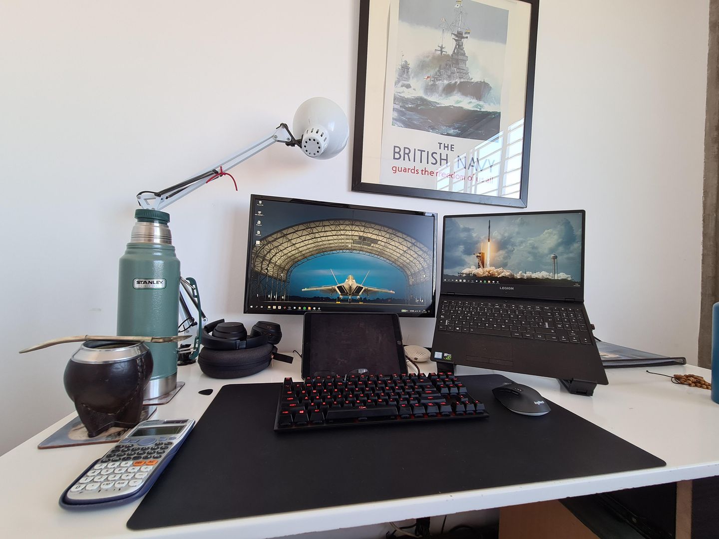 Finally decided to buy a monitor and build a somewhat decent setup. What do you think?