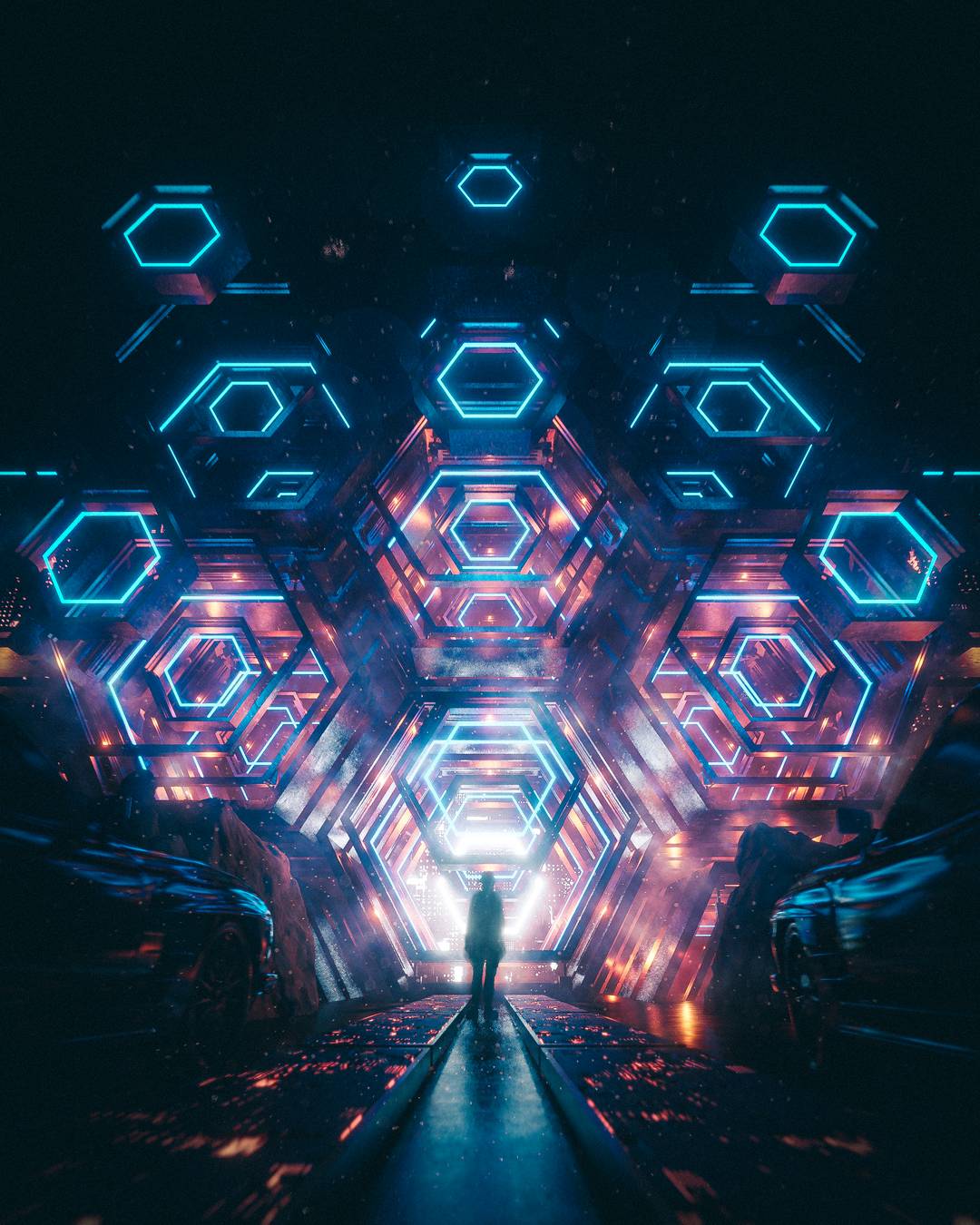 Finished this scene in Blender today