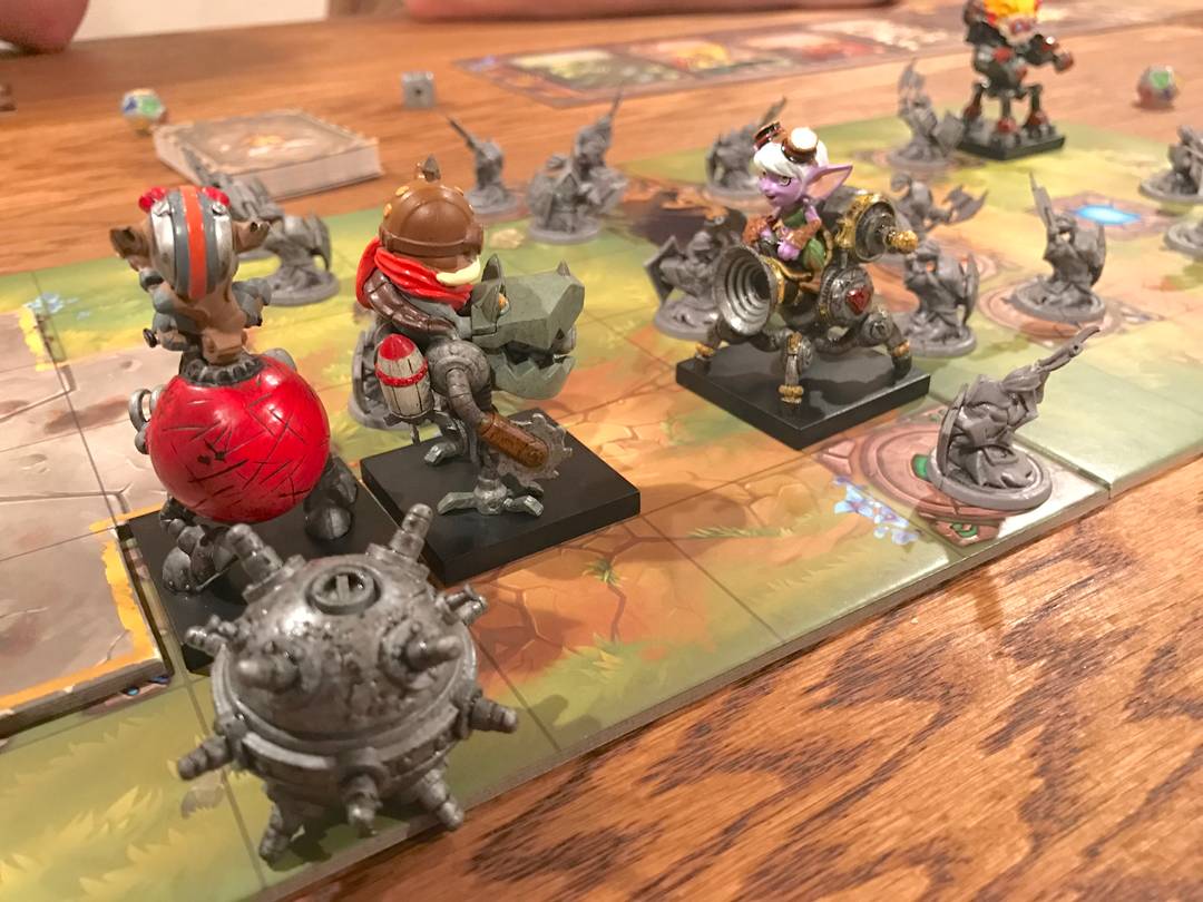 FINNALY started our Mechs vs. Minions campaign.