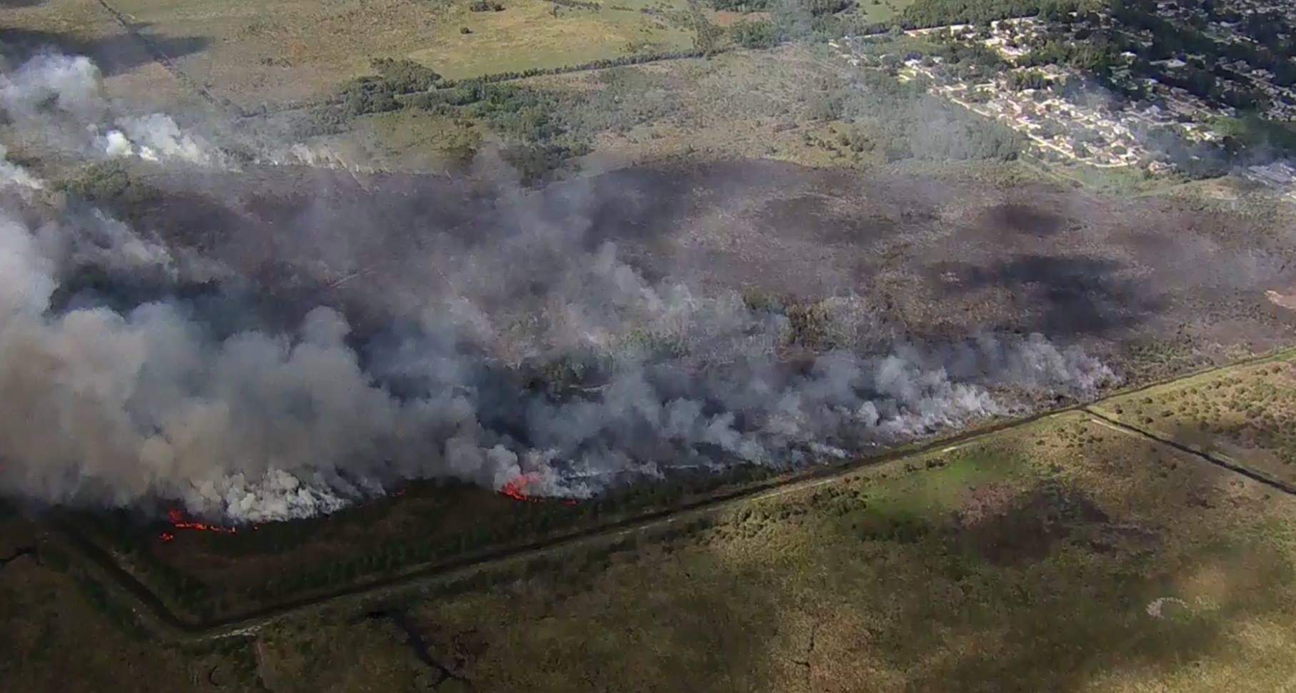Fire in Port St John Scrolller