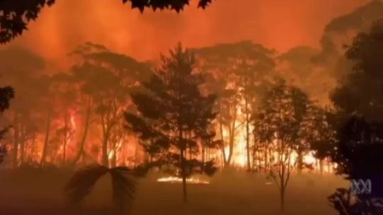 fires in Australia