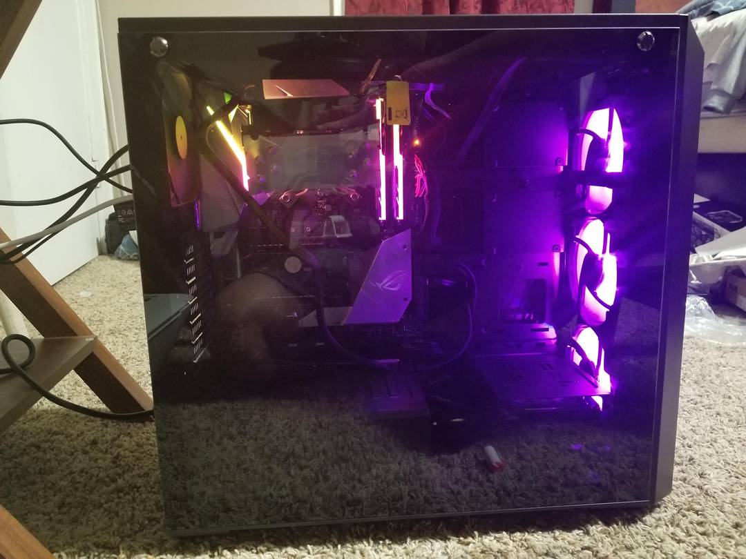 First build with help from the Reddit community!