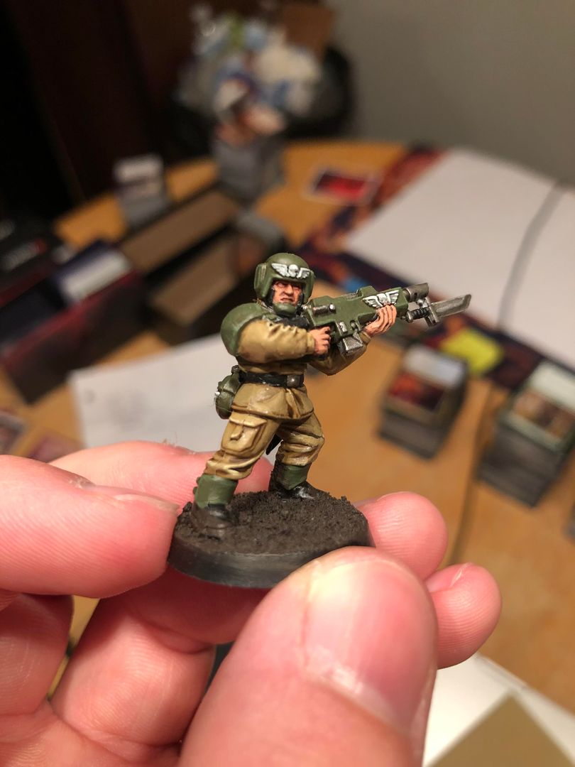 First Fully Painted Model. C+C Welcome!