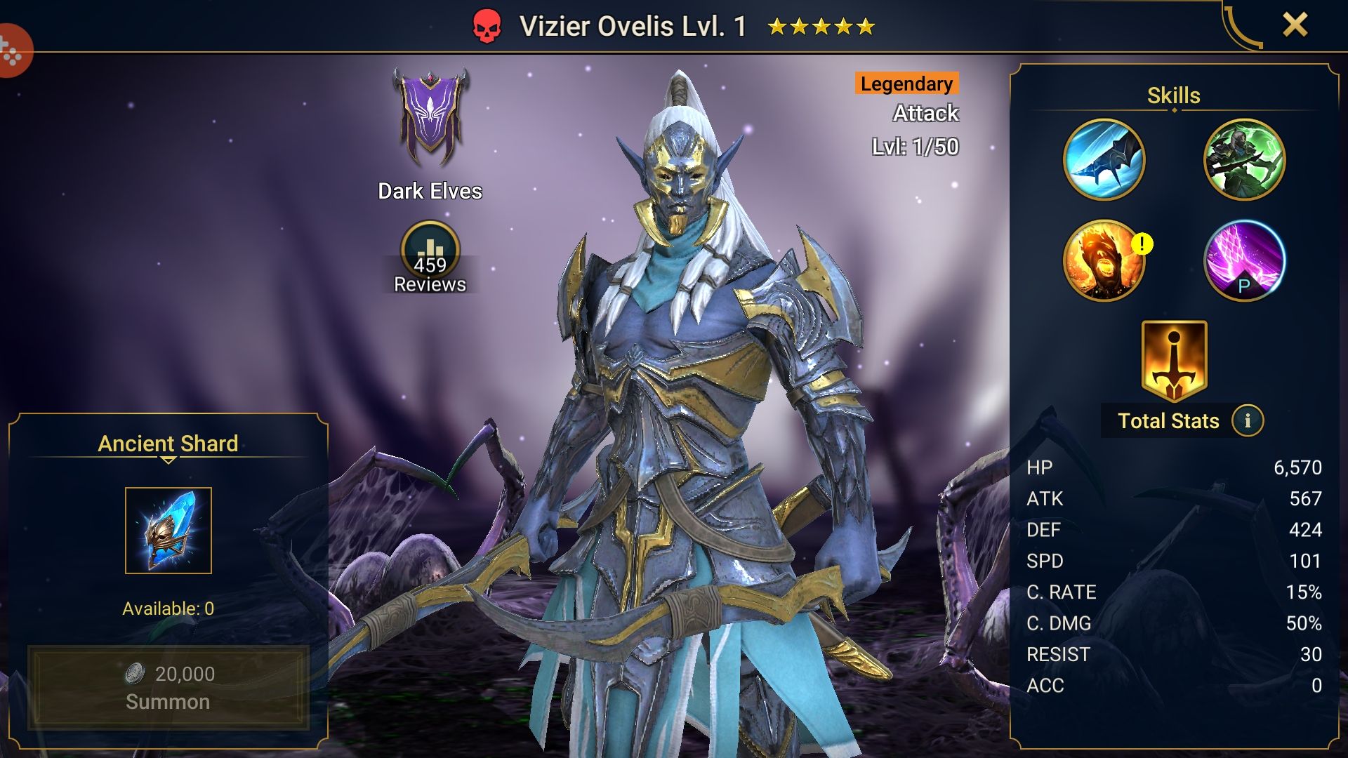 First legendary! From my weekly blue shard also!!!