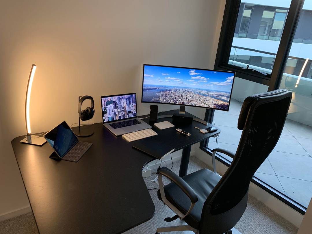 First pass at a remote working setup