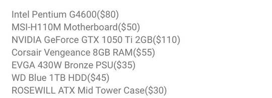 First time building a pc with a budget of 500$. Would this build run the most current triple A games at least in medium settings?
