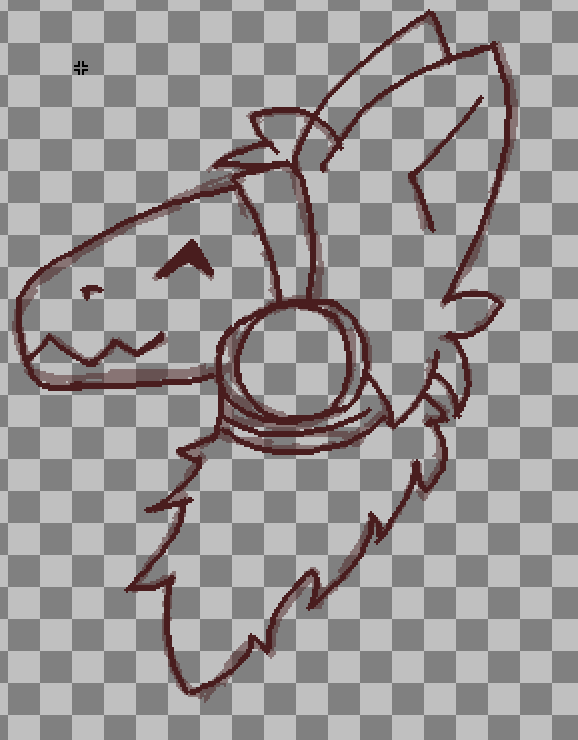 First time drawing furries, and here is a protogen sketch! I think it turned out pretty well so i think i will open for comissions at some point!