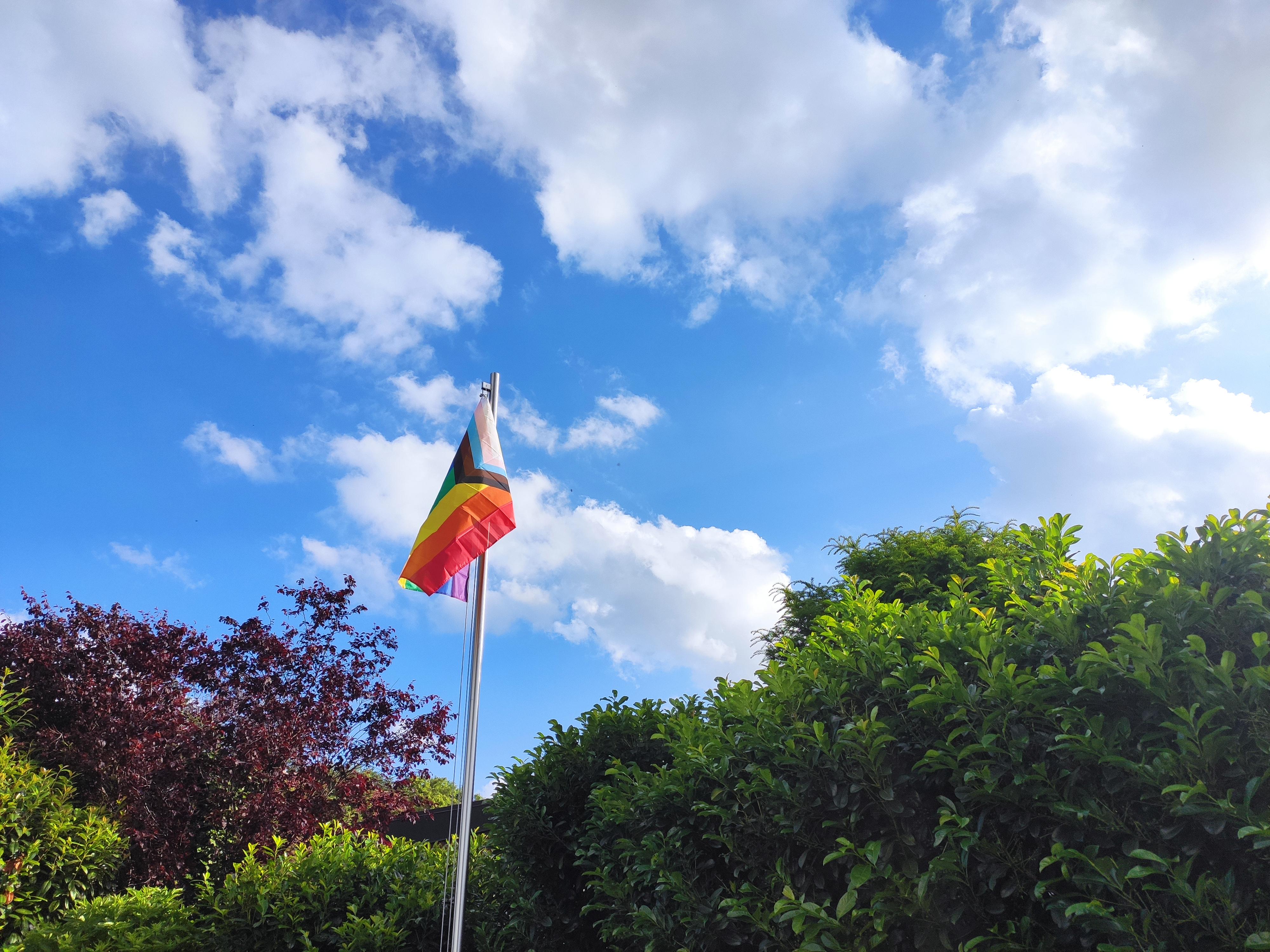 Flag flying high this month