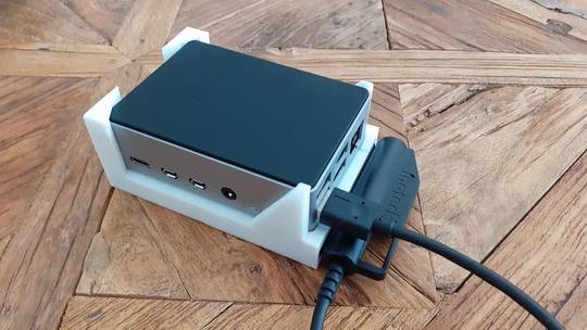 Flirc + SSD snap-in case for Raspi4