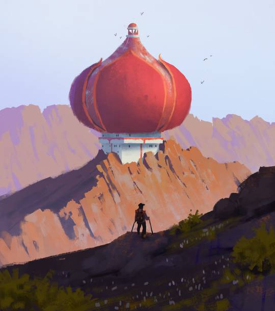 Flower Temple by Samuel Smith
