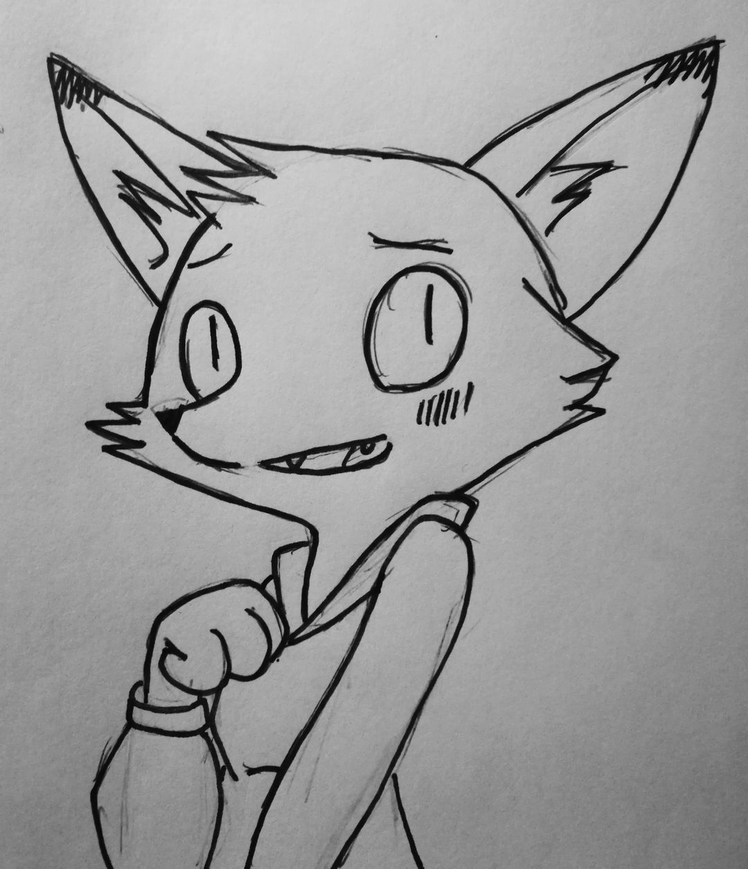 Flustered. Another, bit happier one.