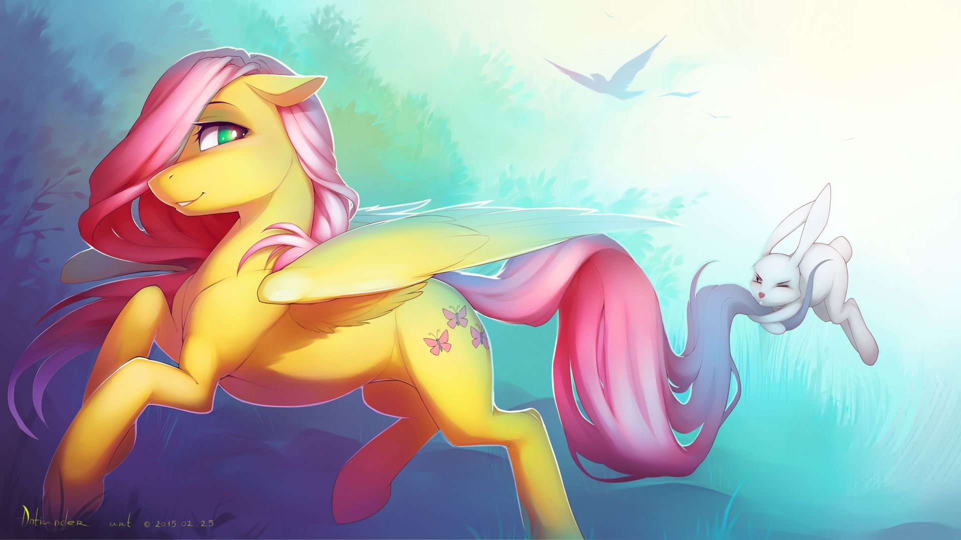 'Fluttershy' by Andersen (Antiander)