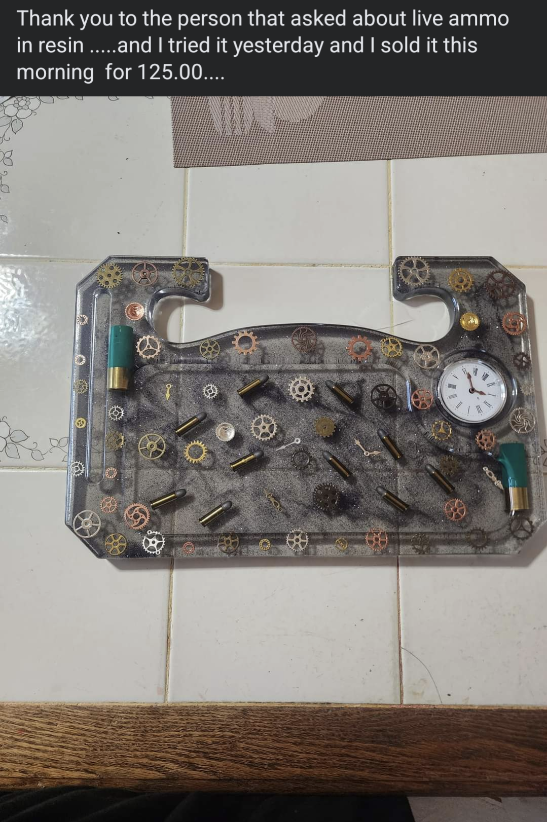 For that friend who loves clockwork and ammo?