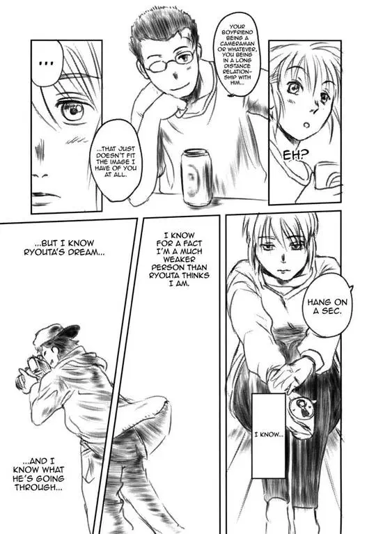 Netorare manga Fork in the Road featuring Fumi and Dyouta in explicit sexual poses