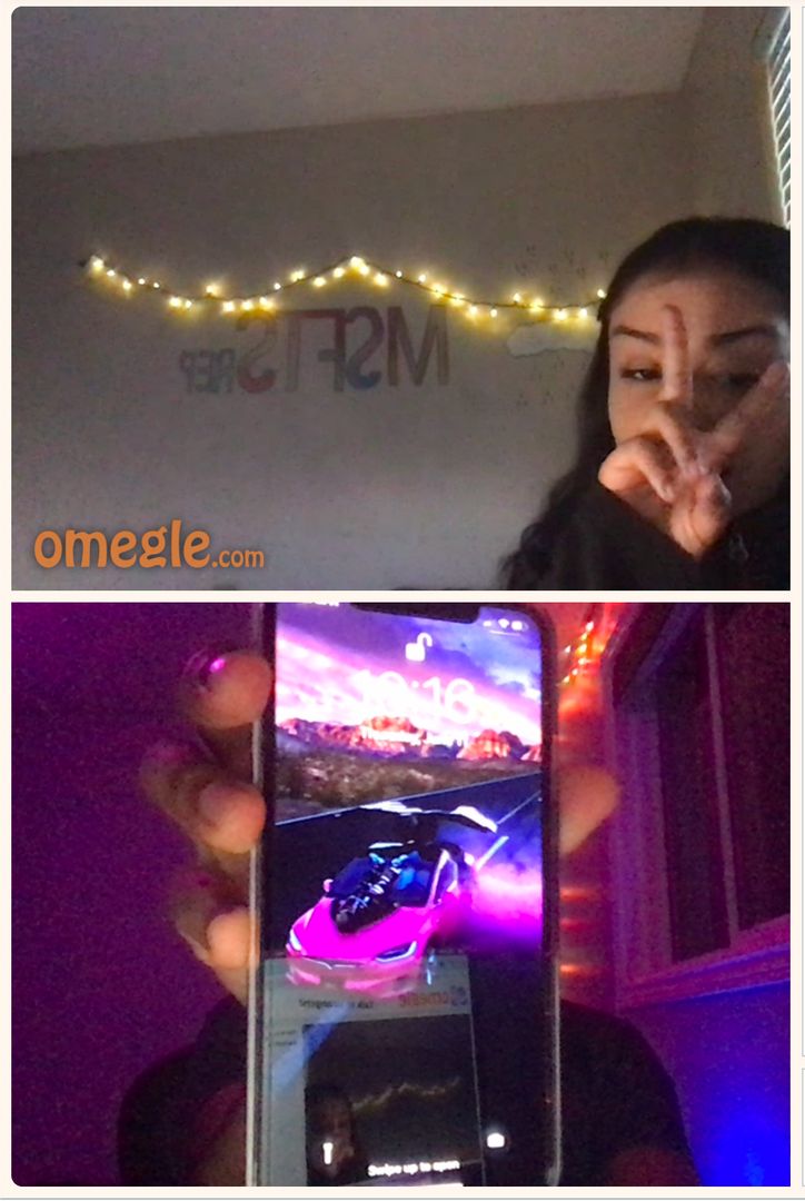 Found one of us while scrolling through Omegle. The odds have got to be astronomical.