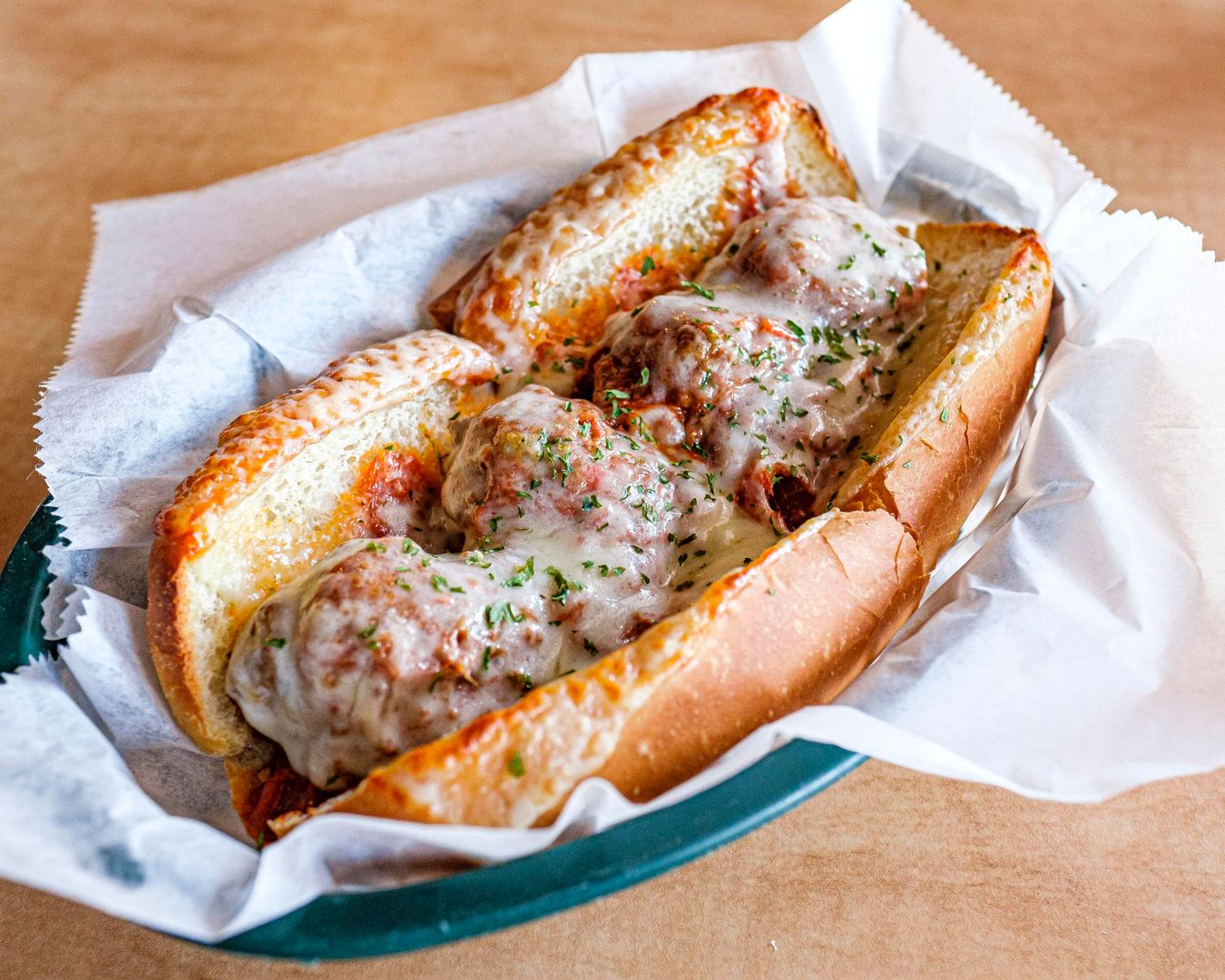 Fresh meatball sub