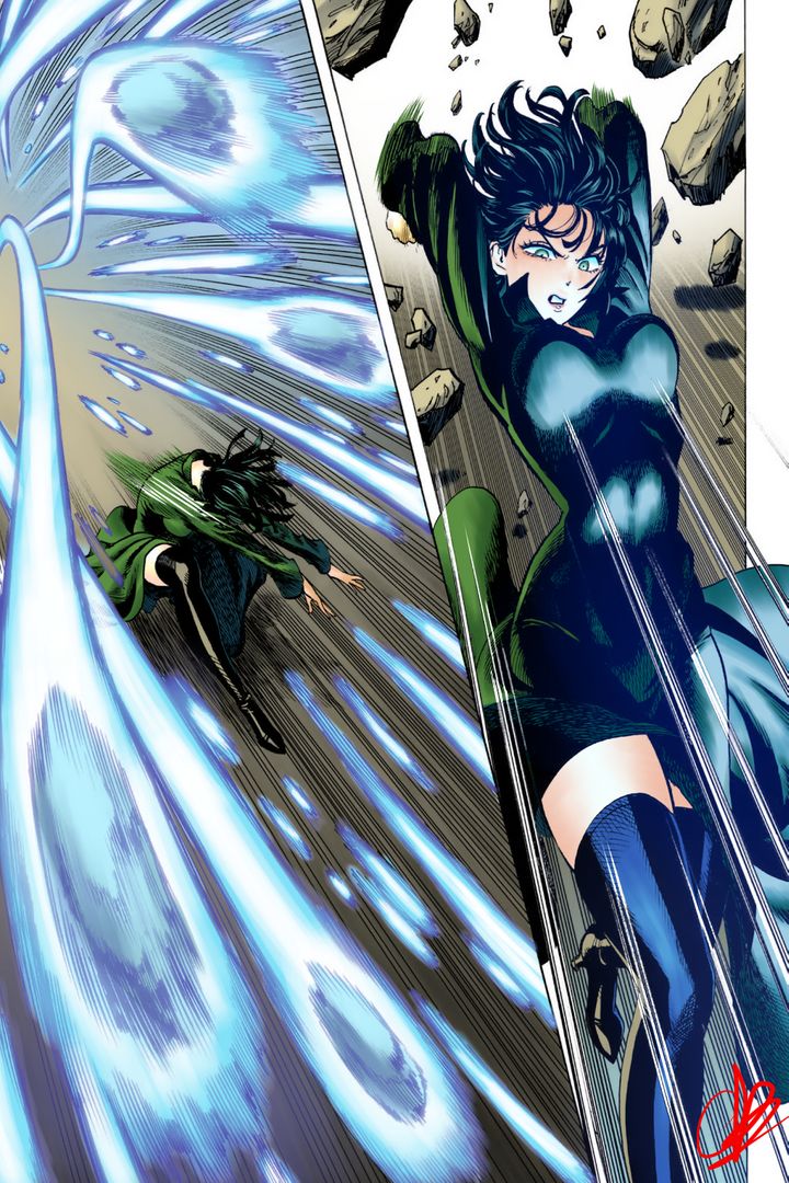 fubuki throwing rocks (color by me)