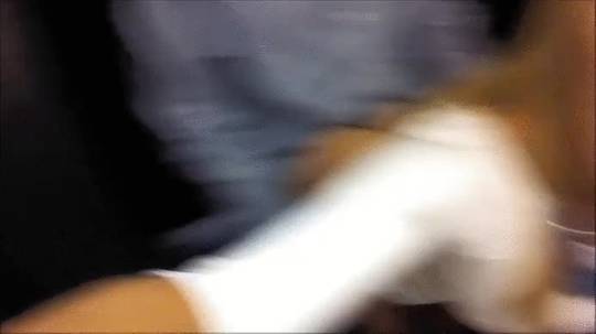 Fucking in the Bar's Bathroom[GIF]