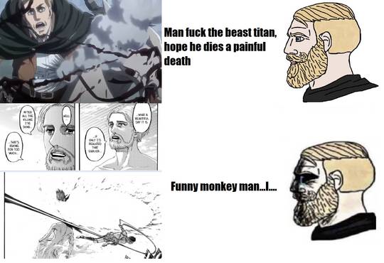 Funny monkey man 😔