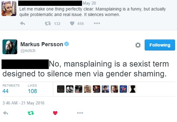 Man mansplains mansplaining