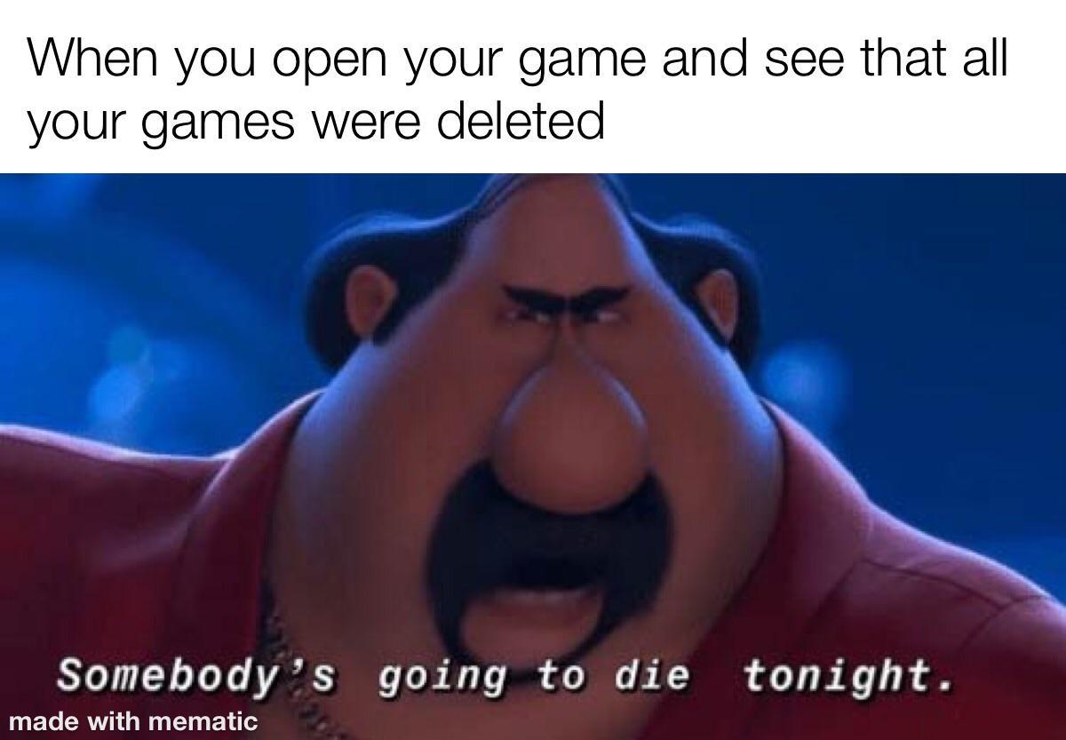 Games gone