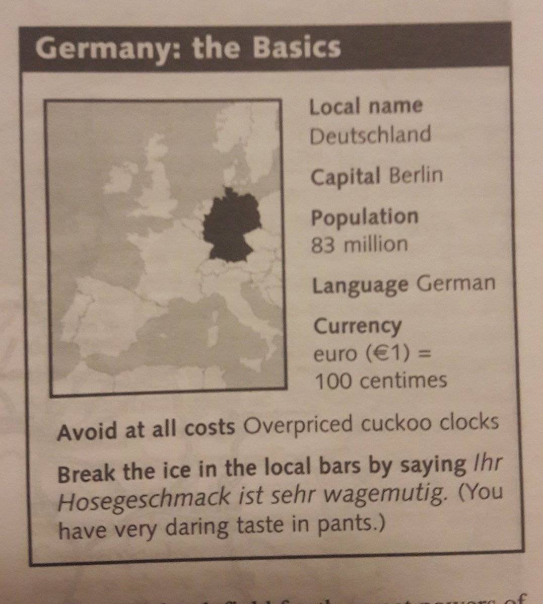 Germany: the Basics