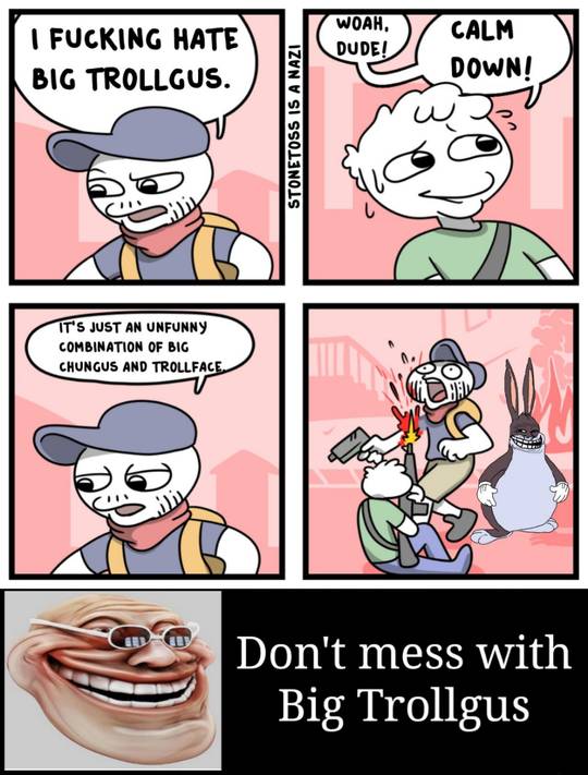Get rekt hater 💪😎👍