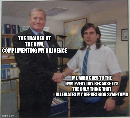 Getting shredded is a nice side effect