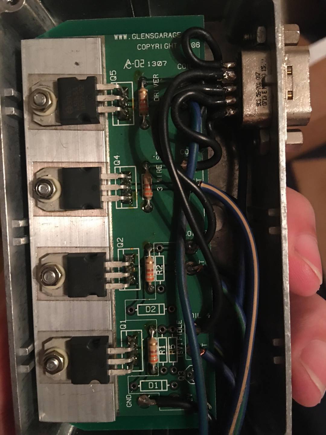 Glensgarage injector driver module... anyone have a diagram or schematic for it? Just want to have it for my records