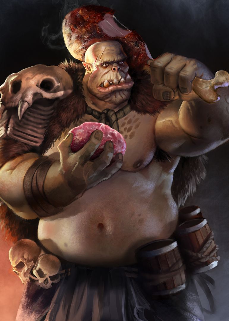 Gluttonous Ogre by Kyle Herring