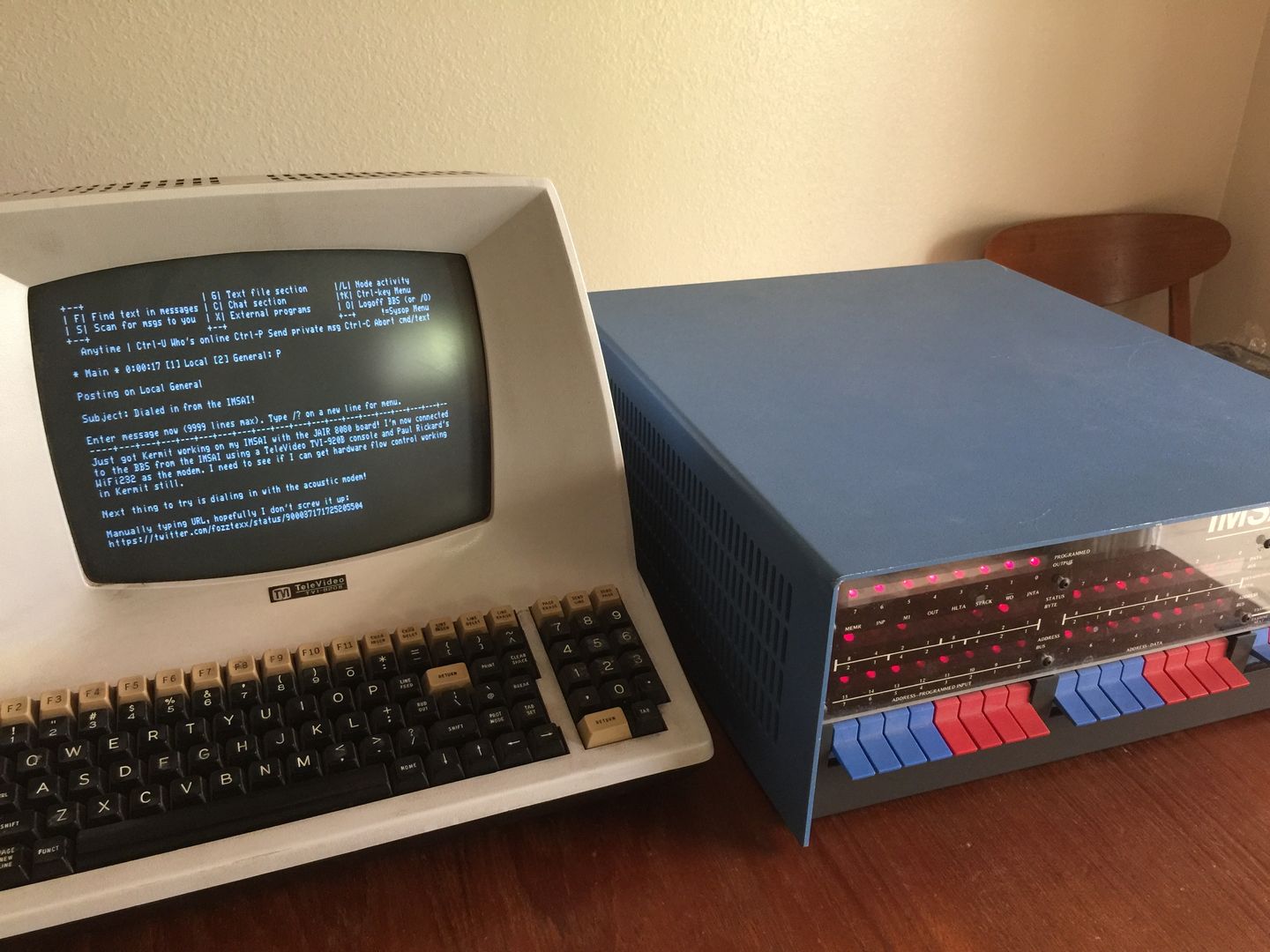 Going online with the IMSAI