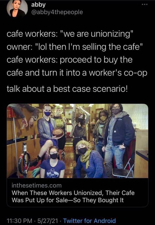 Good for them