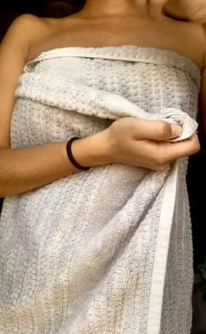 Oops. Dropped my towel