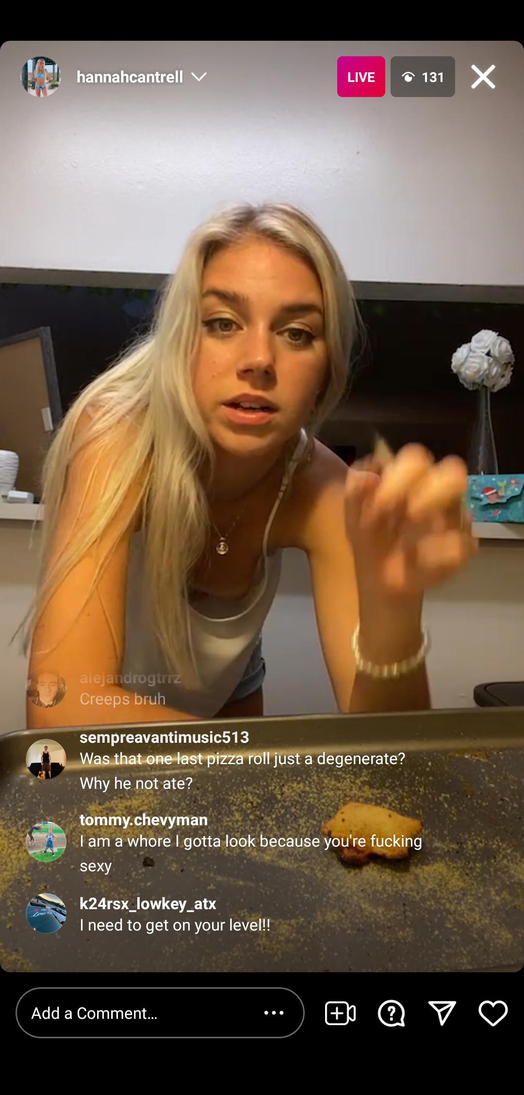Got Banned On Tiktok Live Just To Keep Slipping On Insta | Scrolller