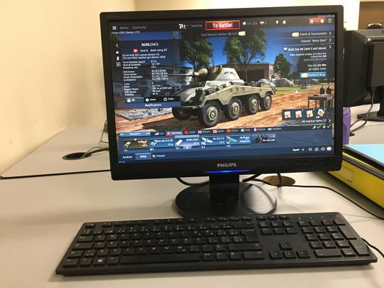 Got war thunder on the school computer