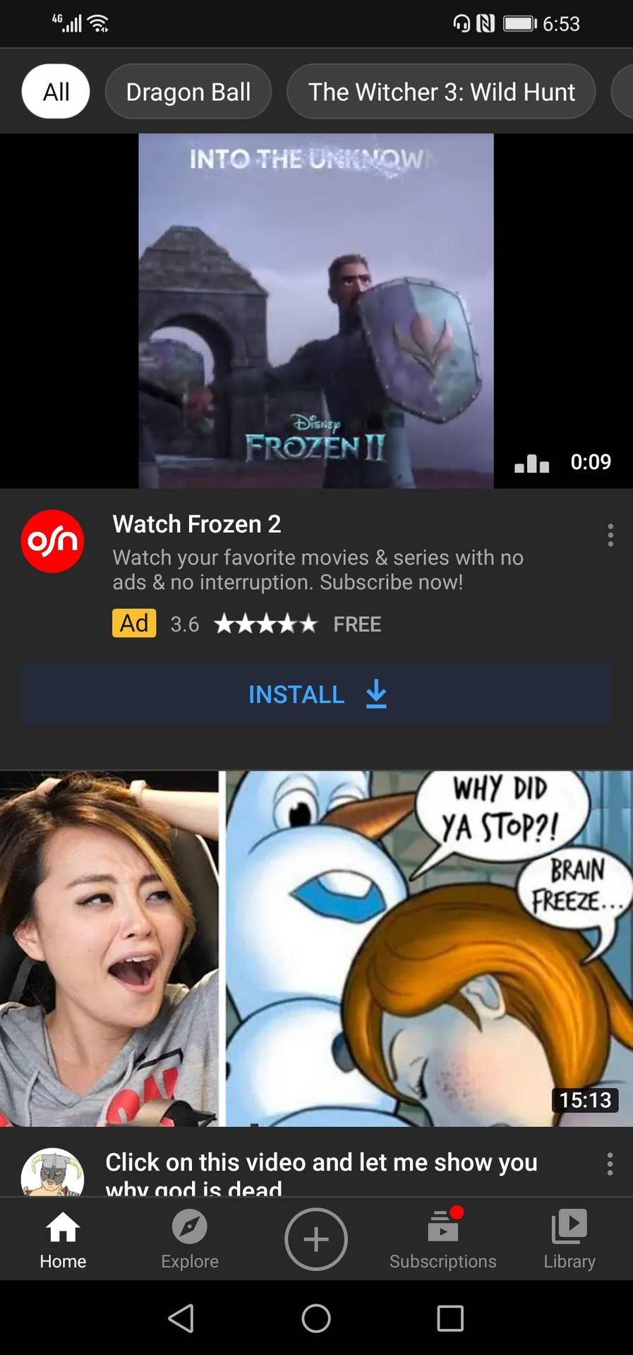 Great add placement youtube