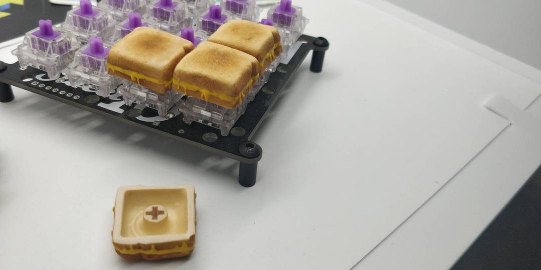 Grilled cheese for you keyboard