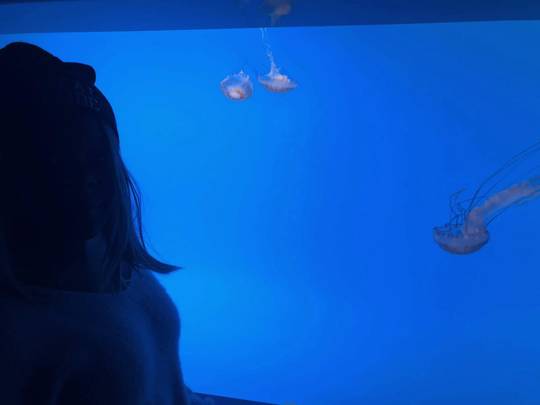 Growing up, I had a really bad childhood. So daddy and me made a list of everything I never did as a kid. Today, I went to an aquarium for the first time!