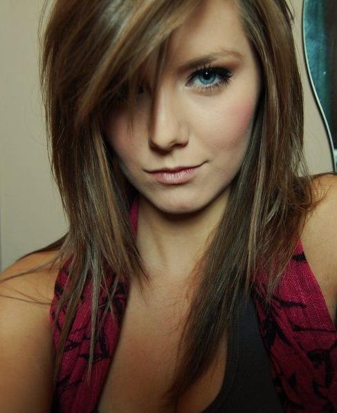 Hair Over Her Eye