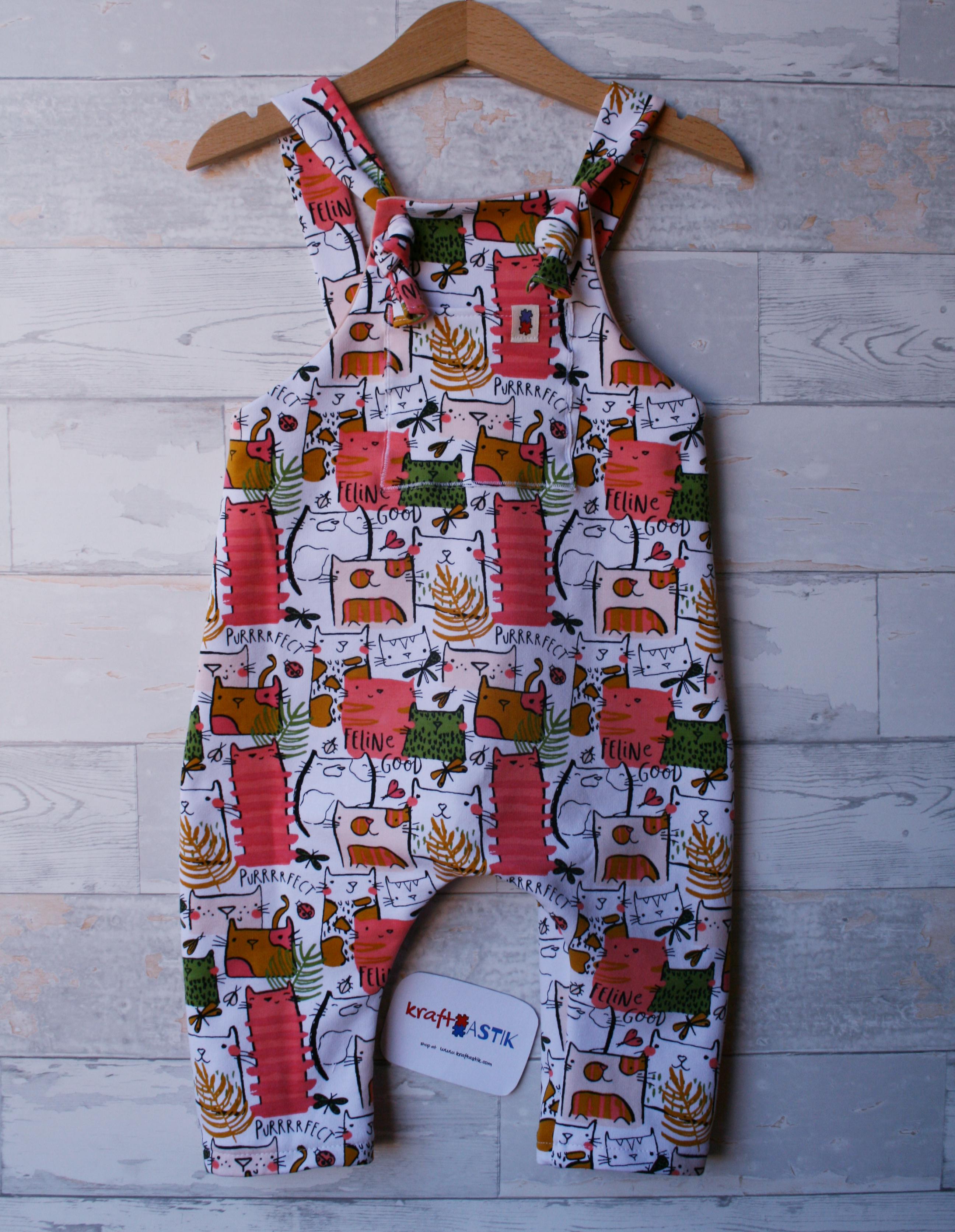 Handmade baby Dungarees for baby girl! | Scrolller