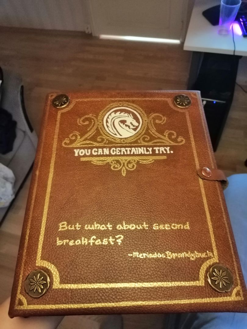 handmade DM folder