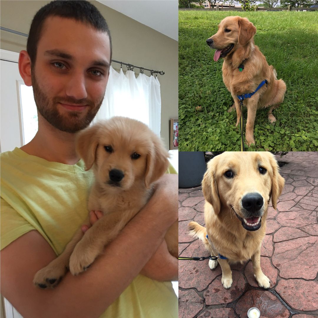 Hard to believe my baby brother Winston is 1 year old today.