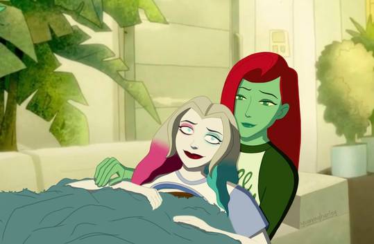 Harlivy fan art for the Harley Quinn animated show!
