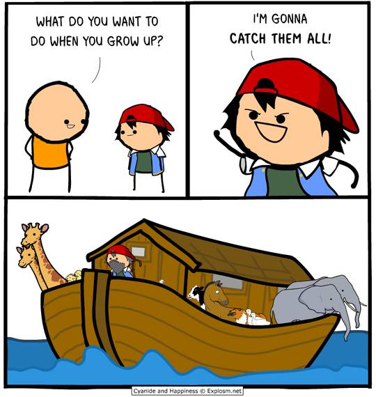 He got the boat