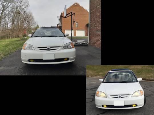 Headlights wet-sanded and clear-coated. What do you guys think?